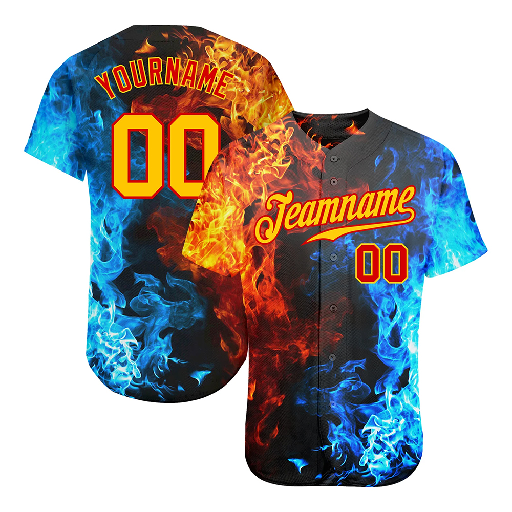 Sublimation Baseball Uniform Jersey Shirts